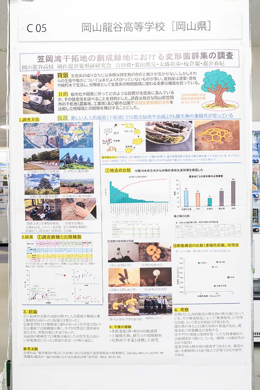 岡山龍谷高等学校（岡山県）