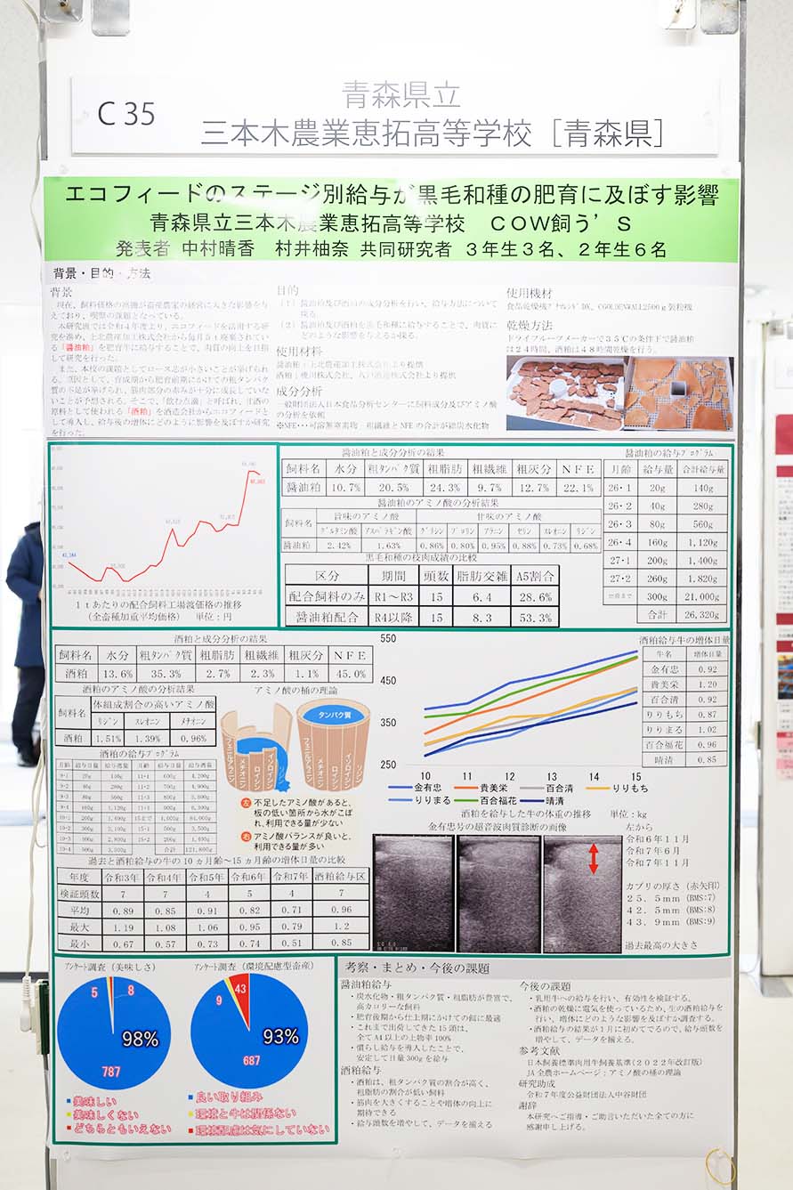 青森県立三本木農業恵拓高等学校（青森県）