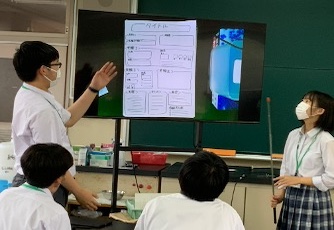 ポスター発表についての学びの様子