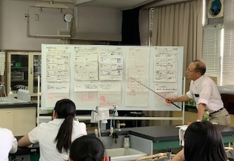講師からの指導の様子