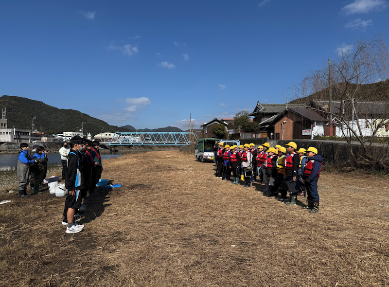 活動説明をしているところ