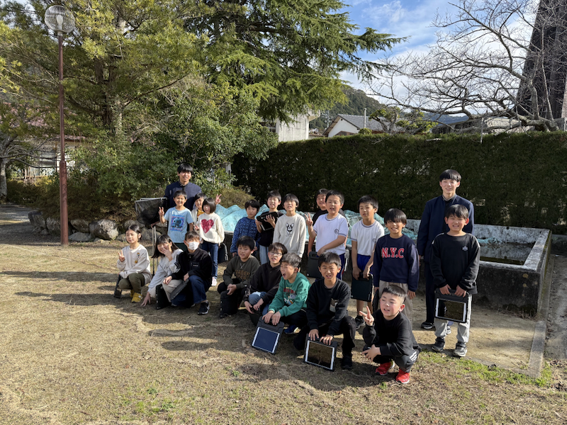 ３年生のみなさんと記念撮影